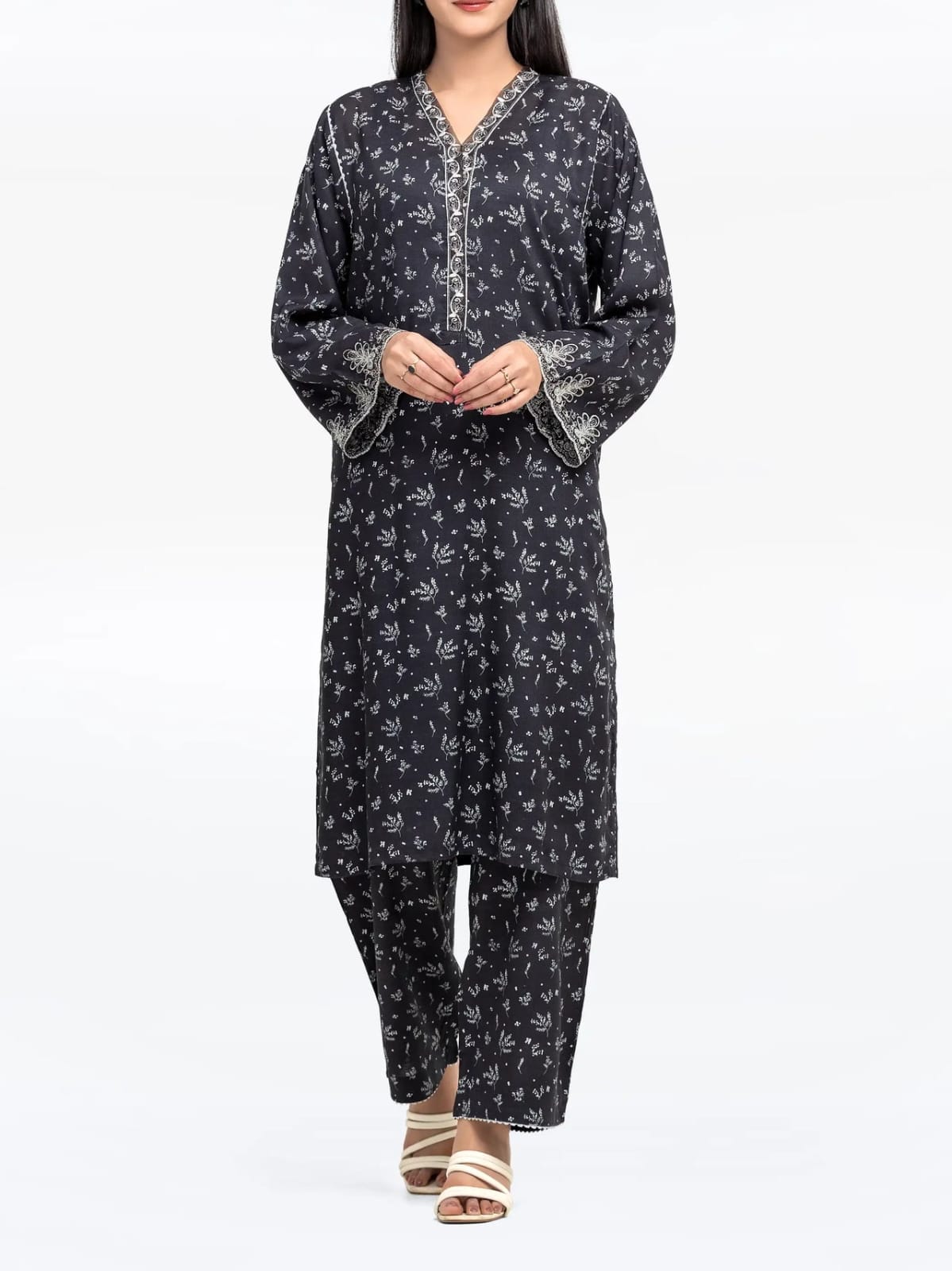 Nishat Printed Lawn 2-Piece Stitched