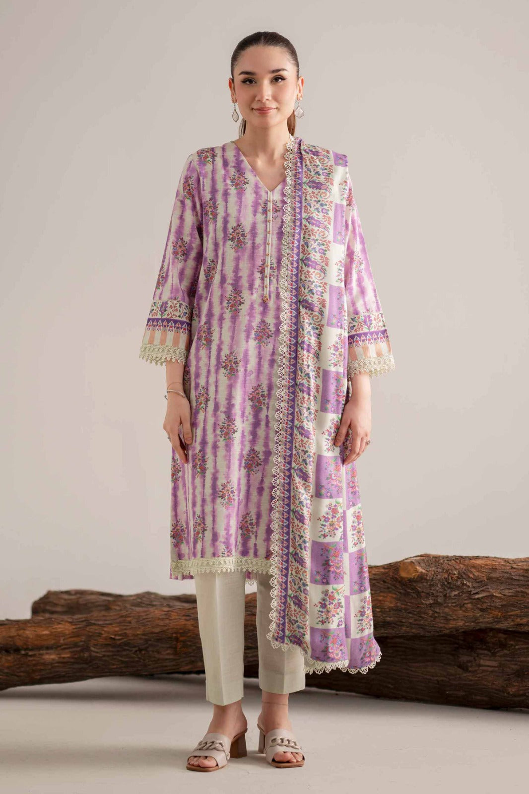 Nishat Lawn 3-Piece Unstiched