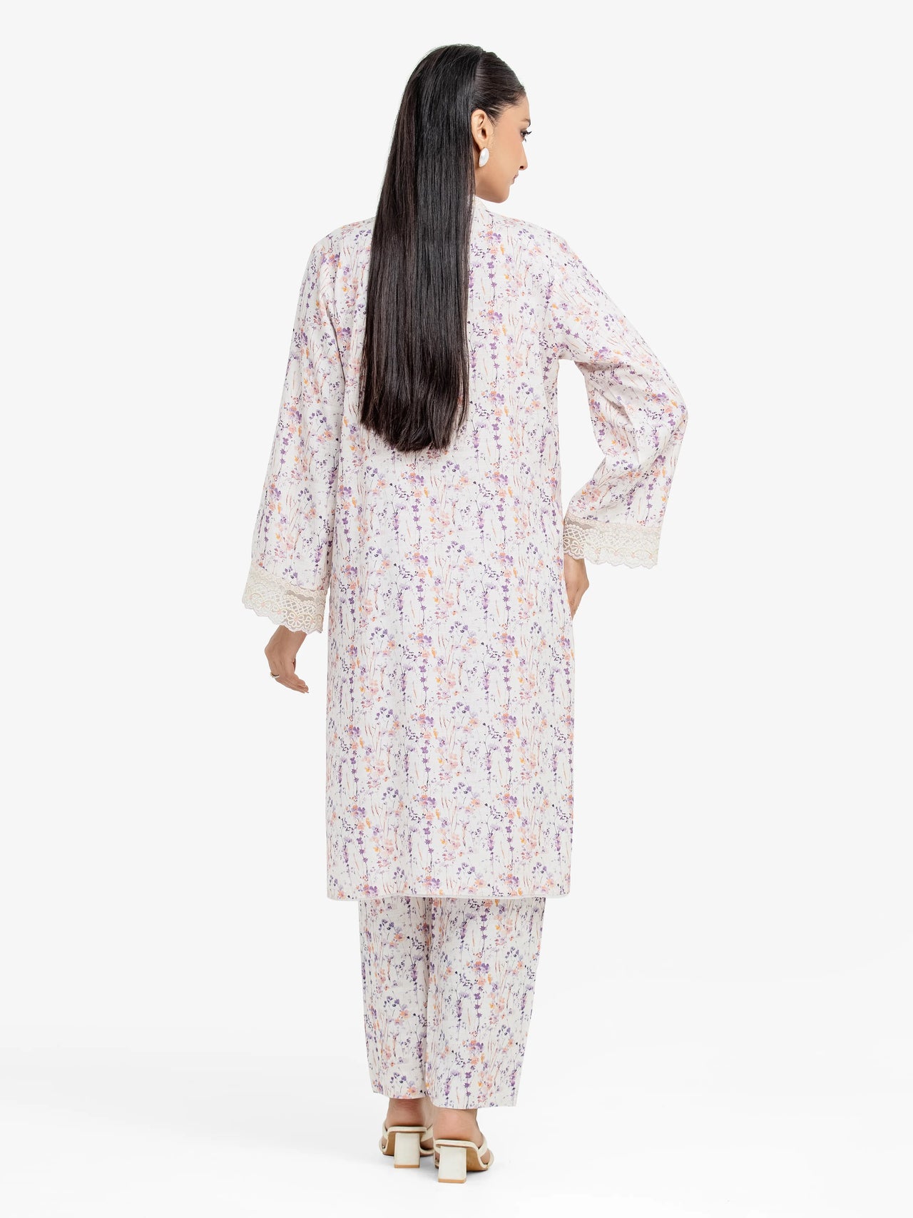 Edenrobe Printed Lawn 2-Piece Stitched