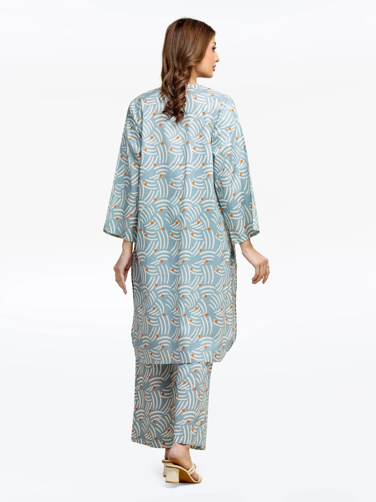 Edenrobe Printed Lawn 2-Piece Stitched