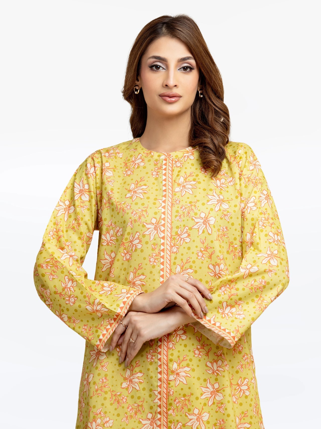 Edenrobe Printed Lawn 2-Piece Stitched