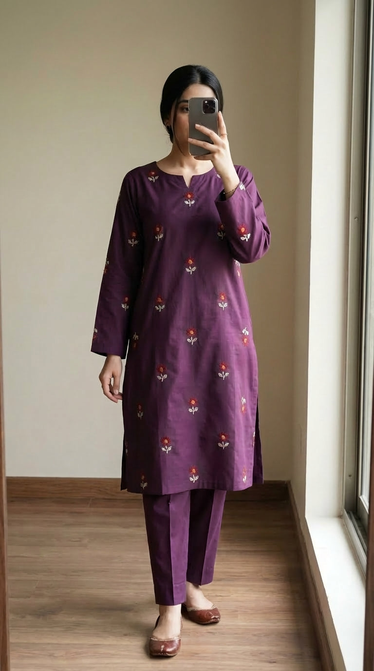 Bareeze Lawn Embroided 2-Piece Unstiched