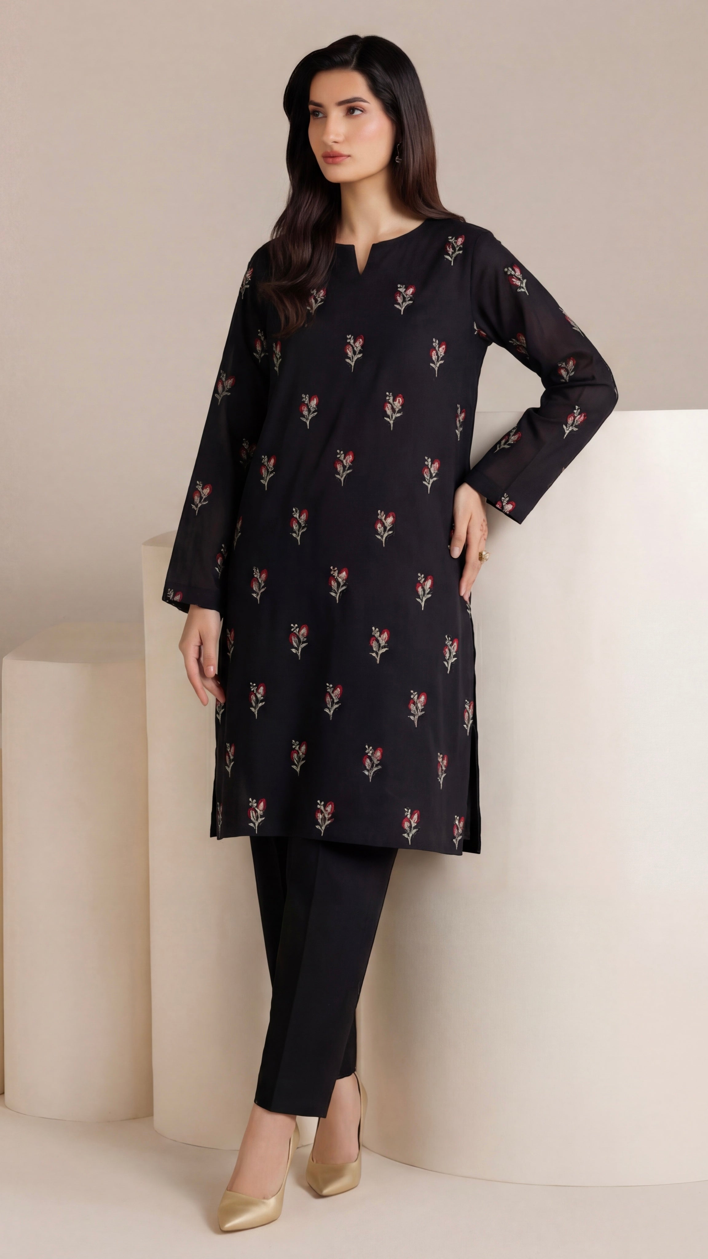 Bareeze Lawn Embroidered 2-Piece Stitched