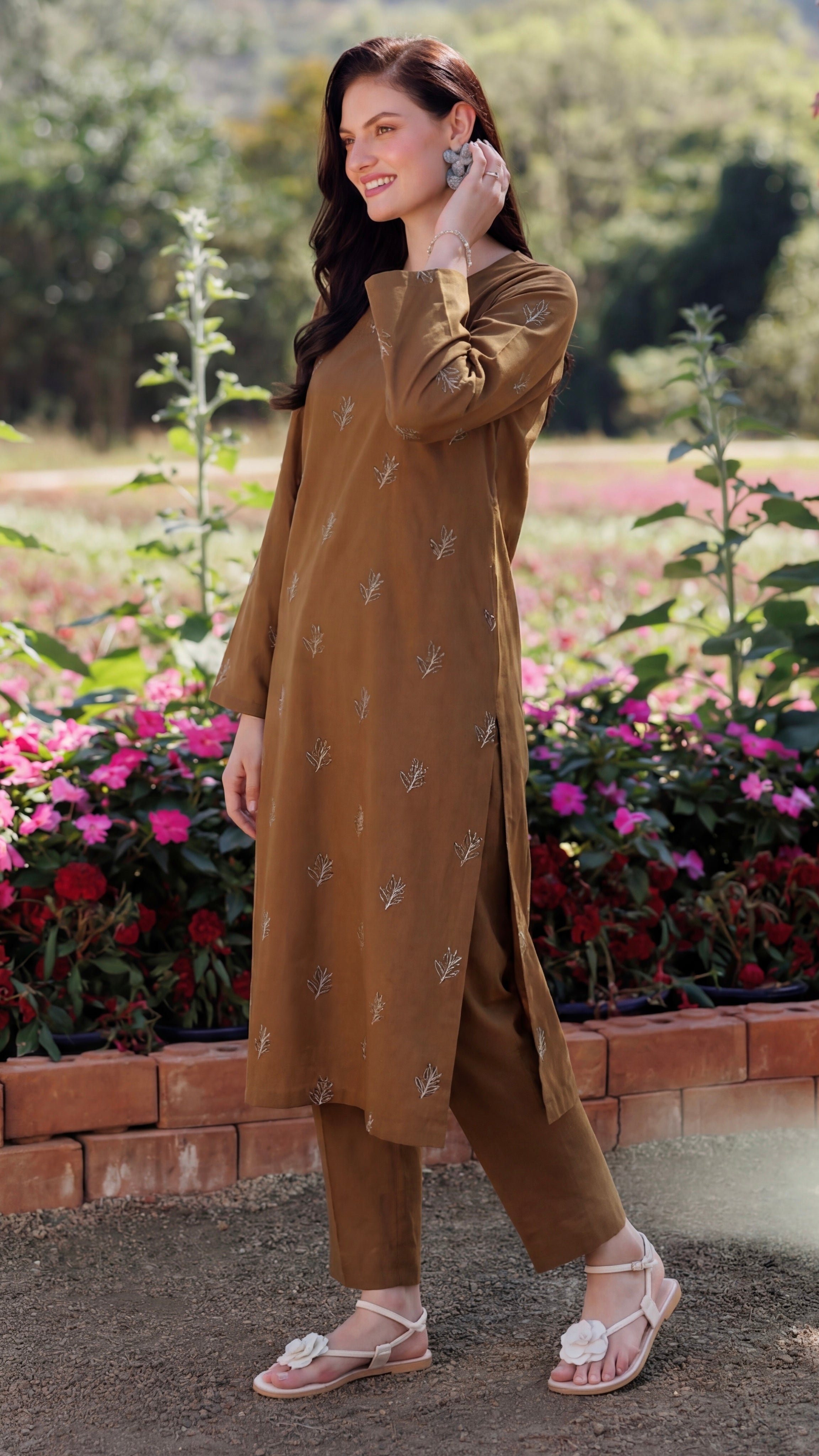 Bareeze Lawn Embroidered 2-Piece Stitched