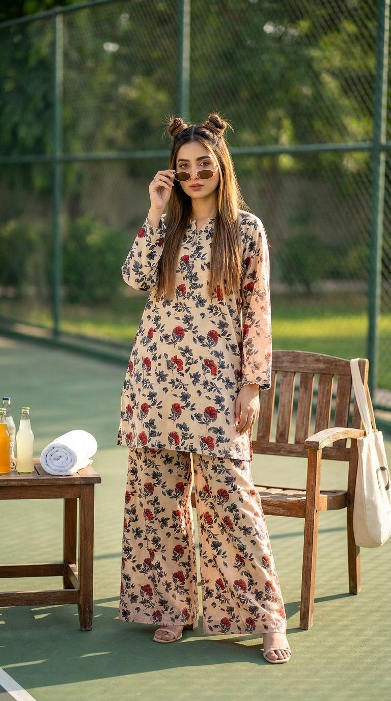 Nishat Printed Lawn 2-Piece Stitched