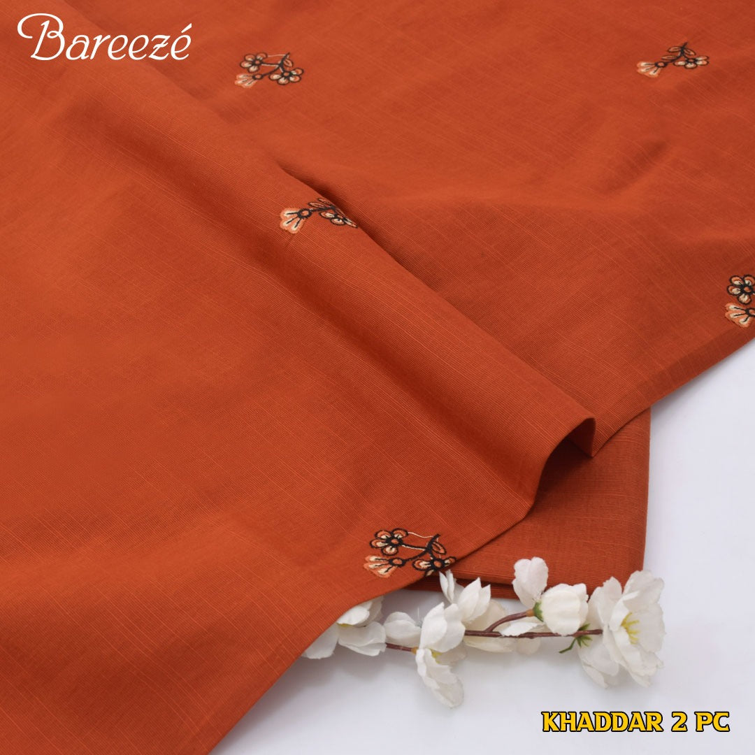 Bareeze Khadder Embroided Unstiched 2-Piece
