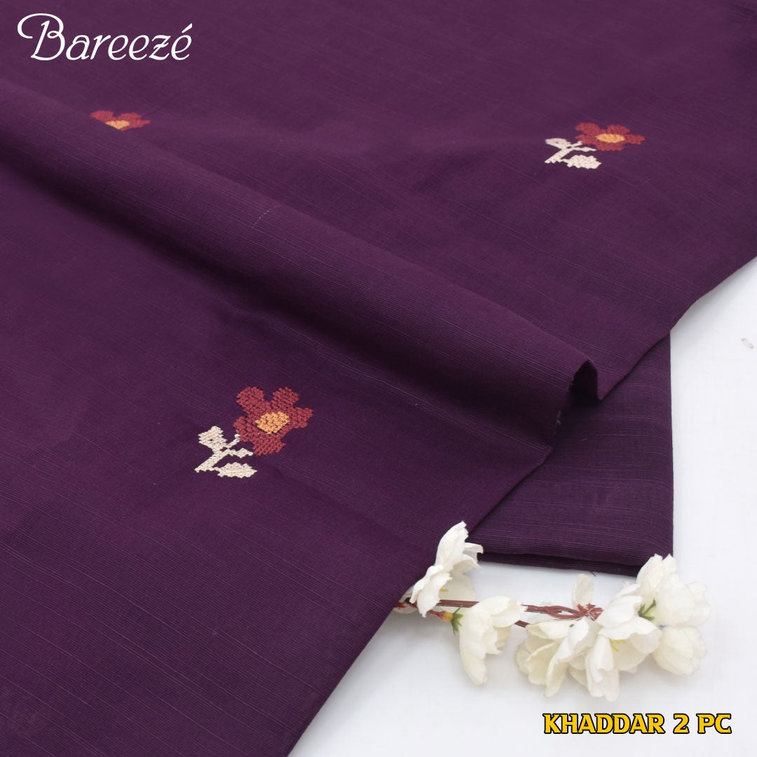 Bareeze Khadder Embroided Unstiched 2-Piece