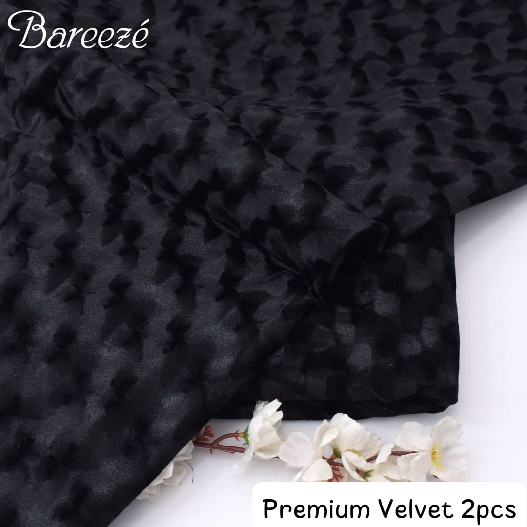 Premium Bareeze  Velvet 2-Piece Unstiched