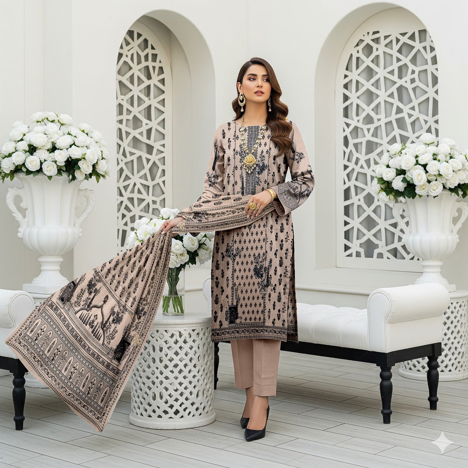 Mausummery Lawn 3-Piece Unstiched