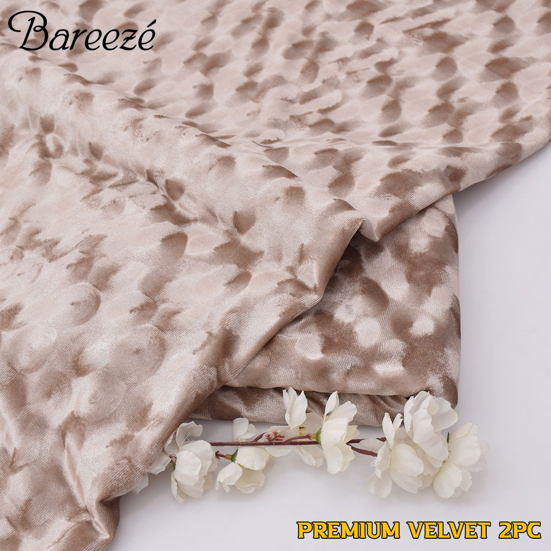 Premium Bareeze  Velvet 2-Piece Unstiched
