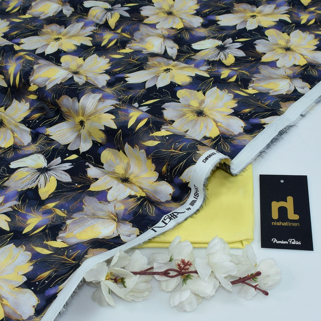 NISHAT DIGITAL 2-PIECE DYED TROUSER