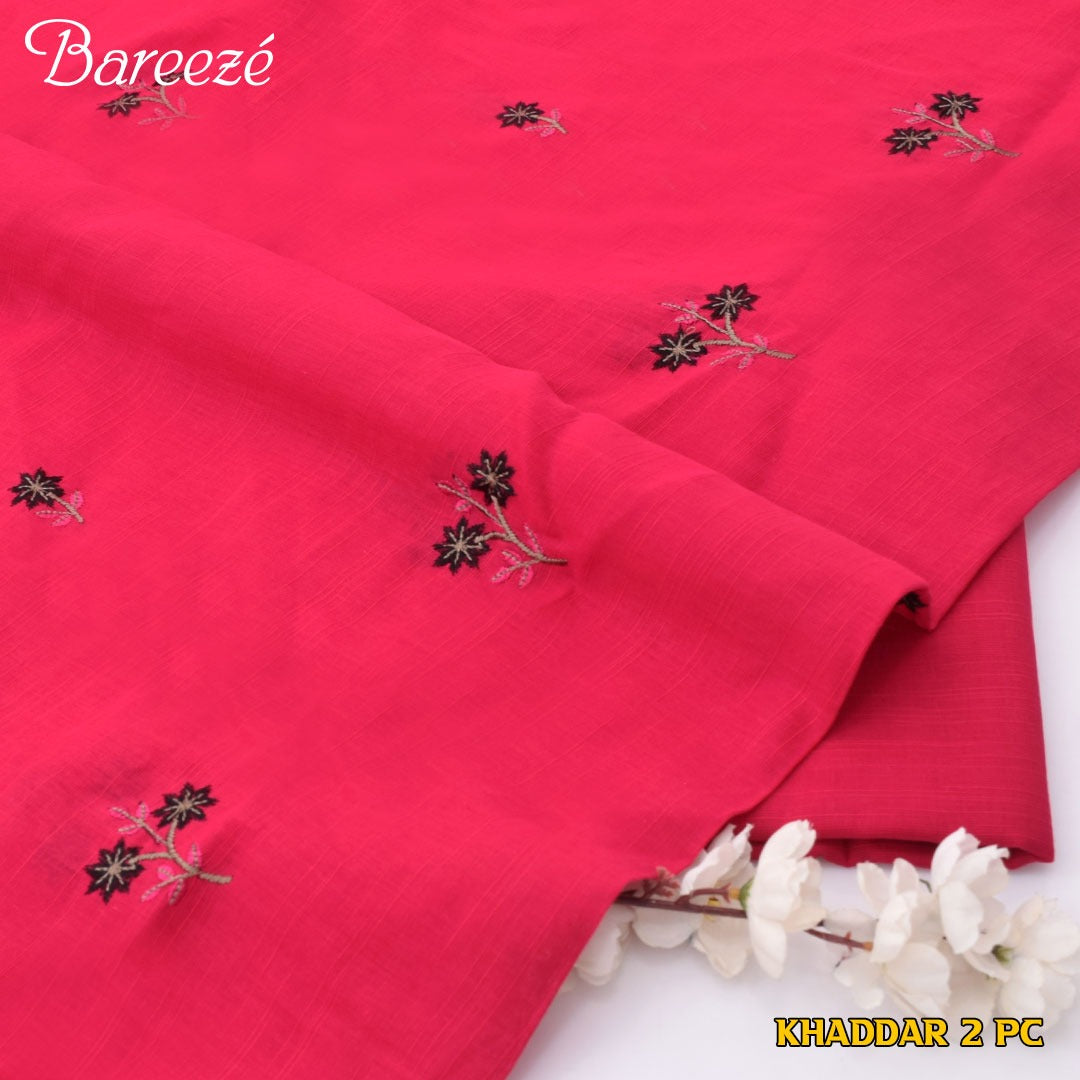 Bareeze Khadder Embroided Unstiched 2-Piece