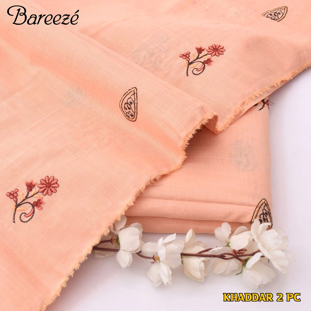 Bareeze Khadder Embroided Unstiched 2-Piece