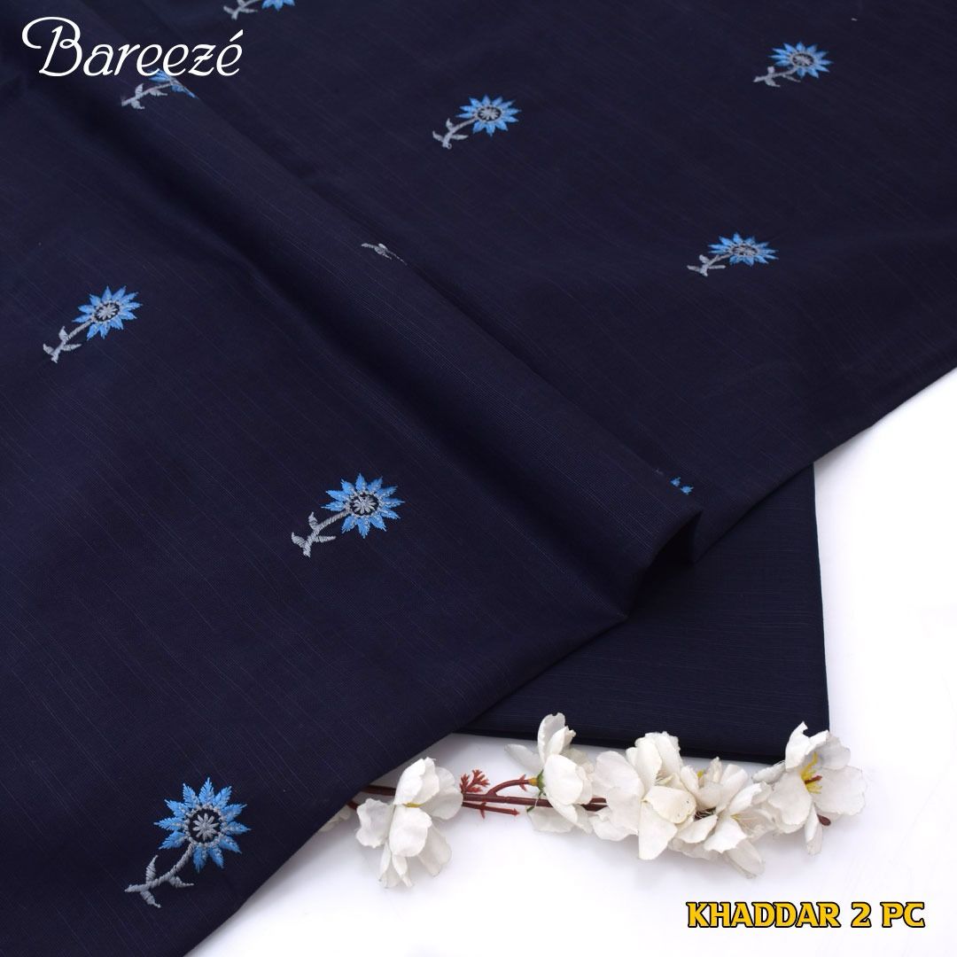 Bareeze Khadder Embroided Unstiched 2-Piece