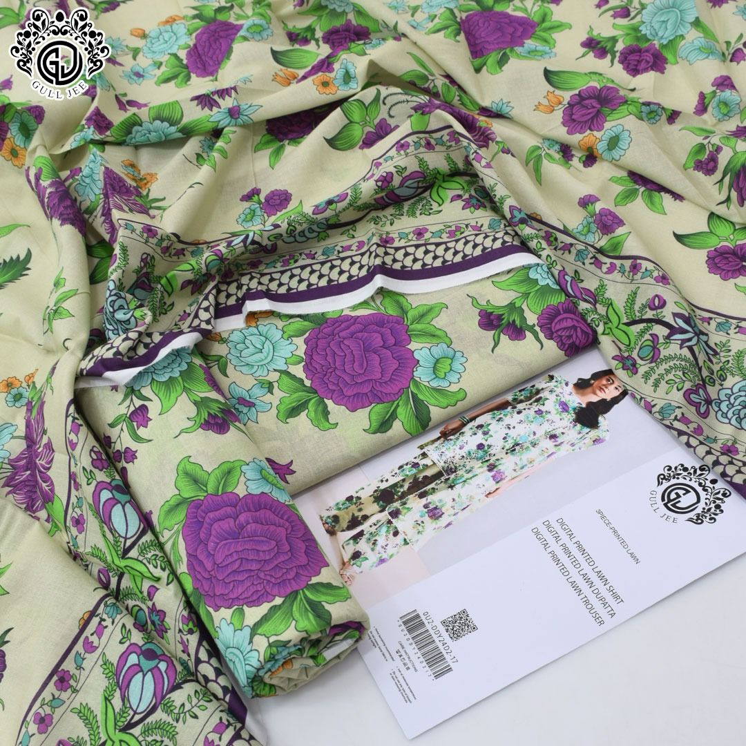 Gull Jee Lawn 3-Piece Unstiched