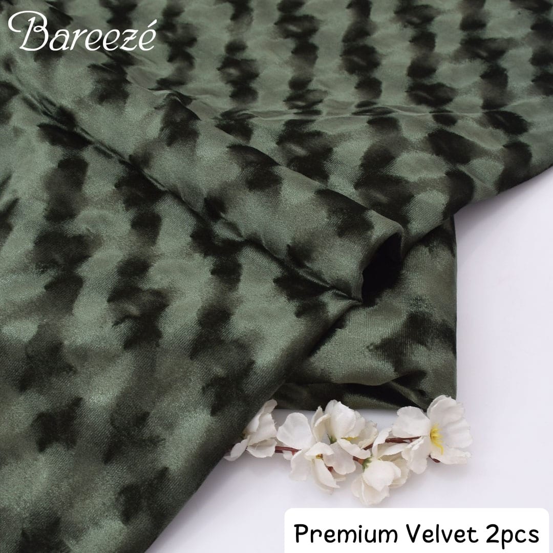 Premium Bareeze  Velvet 2-Piece Unstiched
