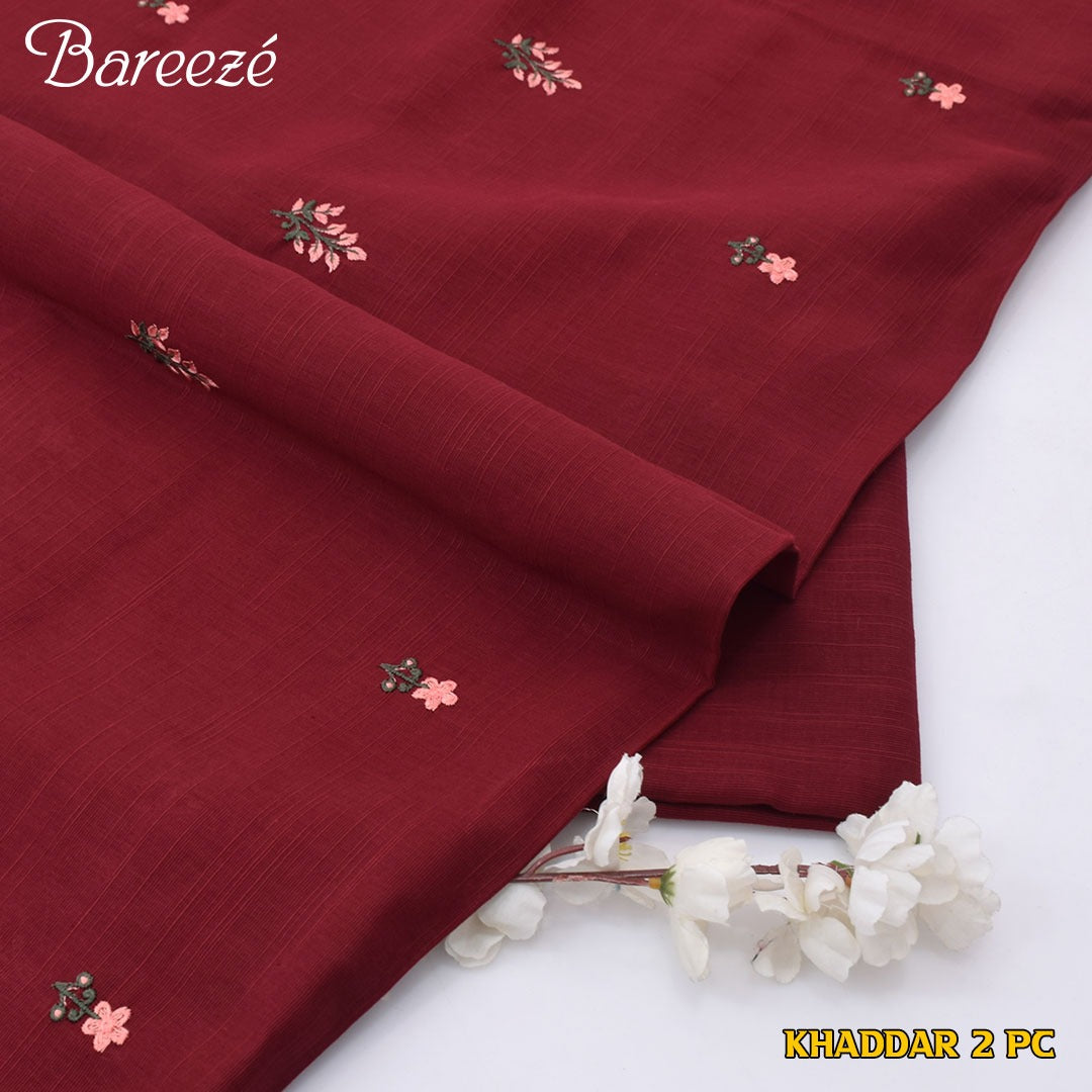 Bareeze Khadder Embroided Unstiched 2-Piece