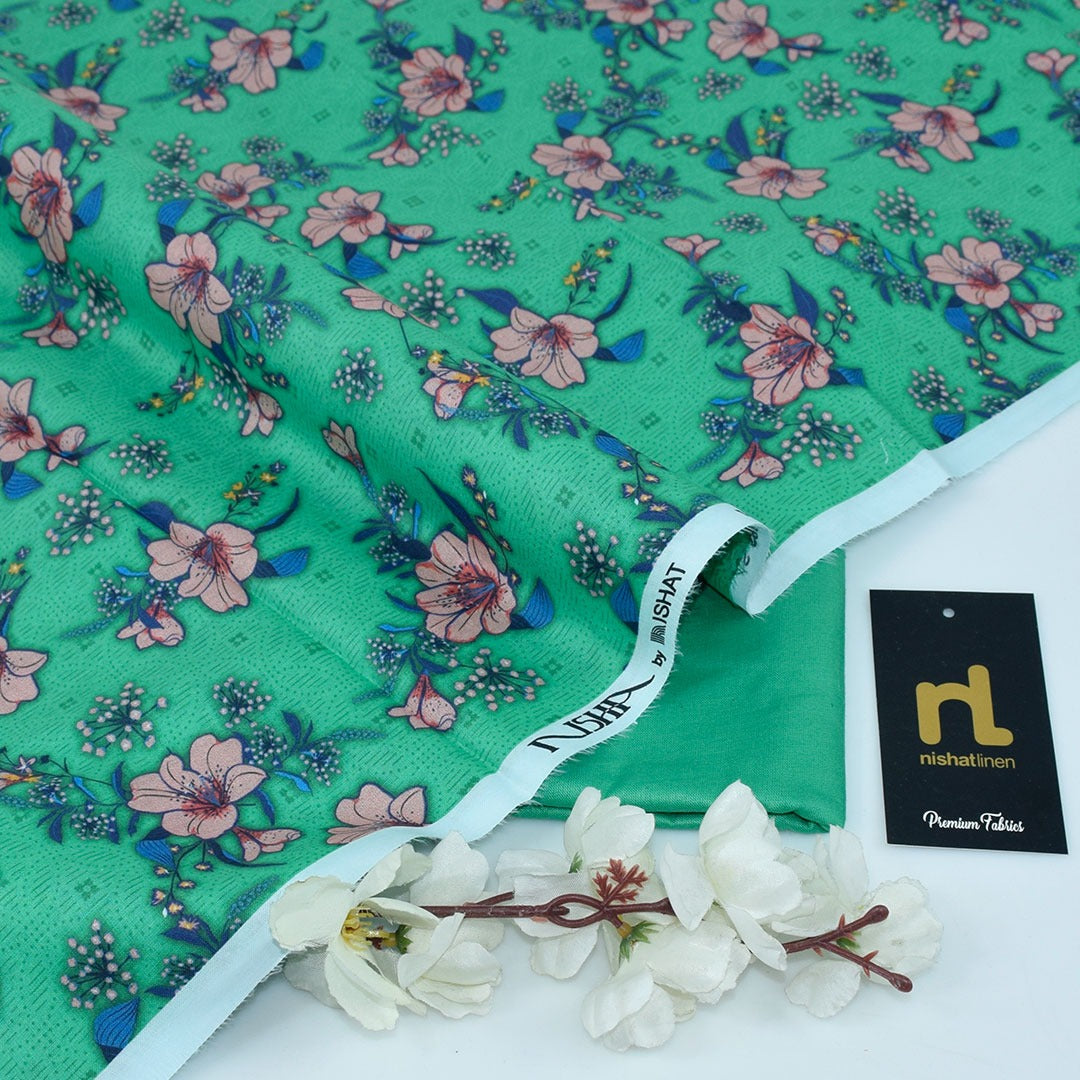 NISHAT DIGITAL 2-PIECE DYED TROUSER