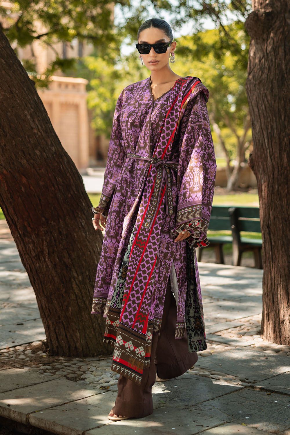 Gul Ahmed Lawn 3-Piece Stitched