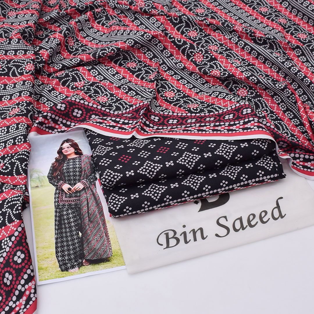 Bin Saeed Khadder 3-Piece Unstiched
