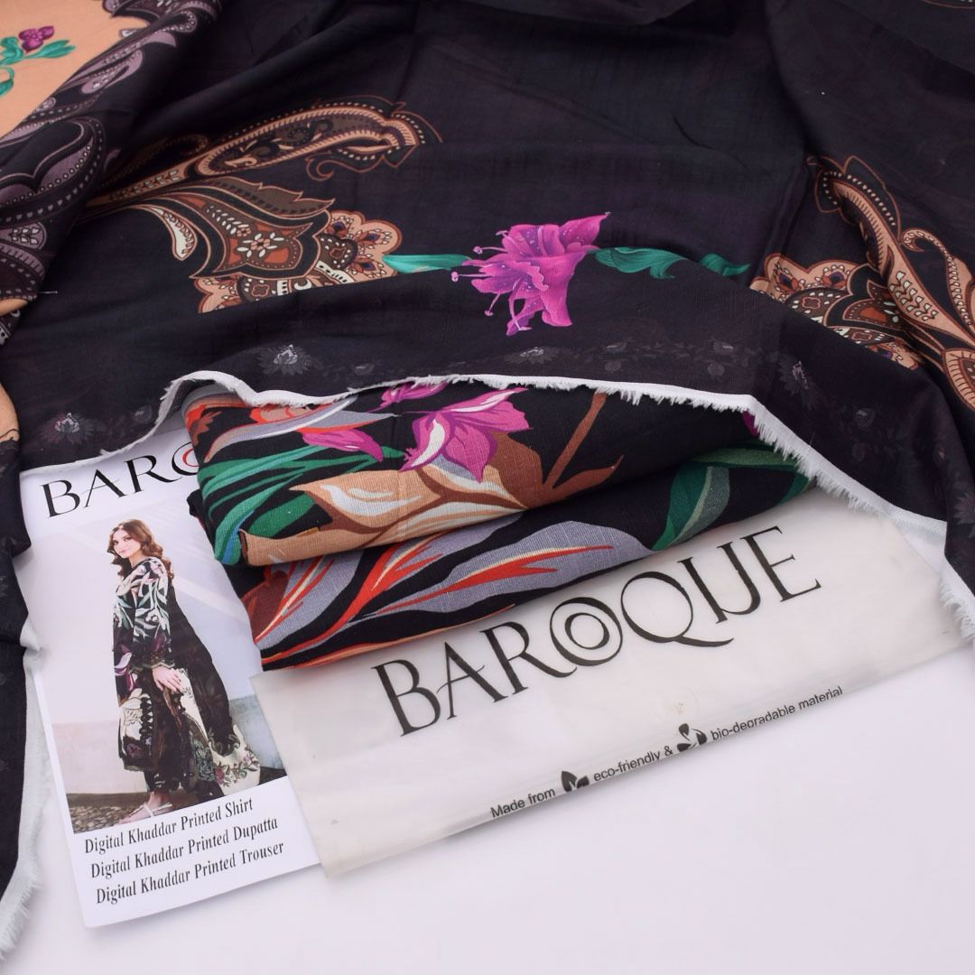 Baroque Khadder 3-Piece Unstiched