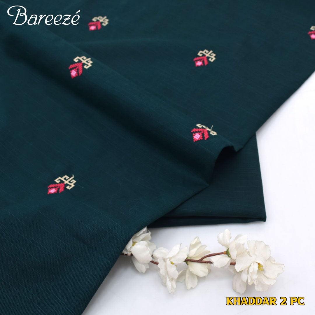 Bareeze Khadder Embroided Unstiched 2-Piece