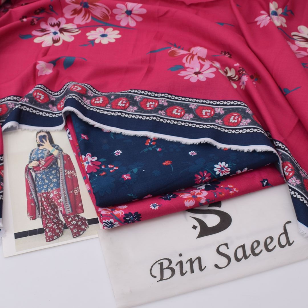 Bin Saeed Khadder 3-Piece Unstiched