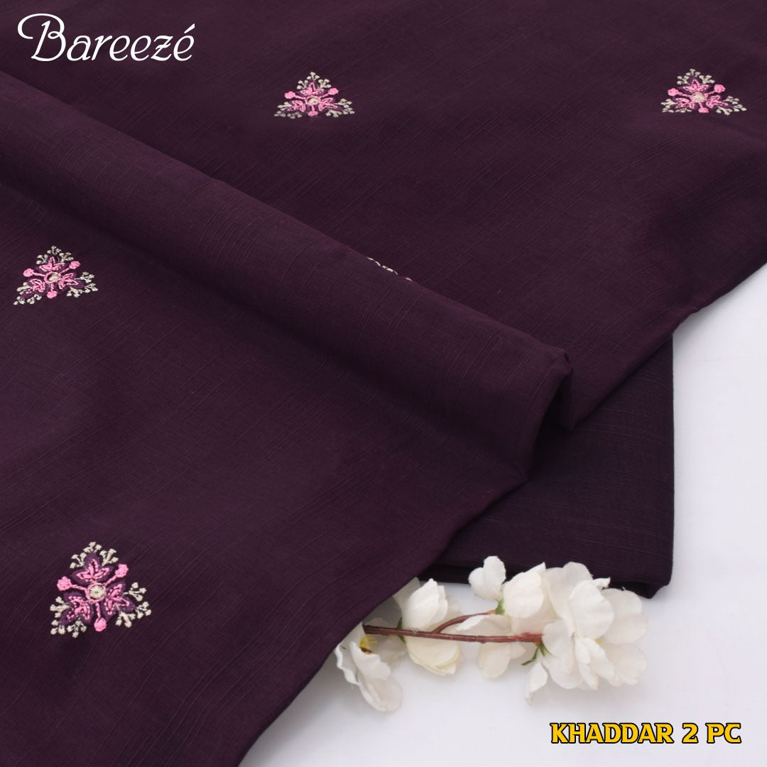 Bareeze Khadder Embroided Unstiched 2-Piece