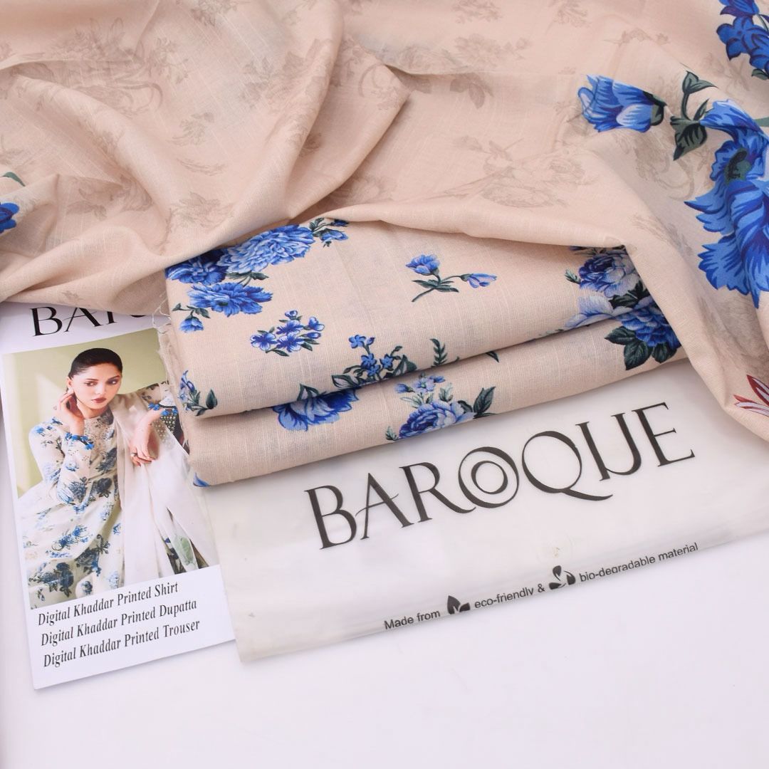 Baroque Khadder 3-Piece Unsticted