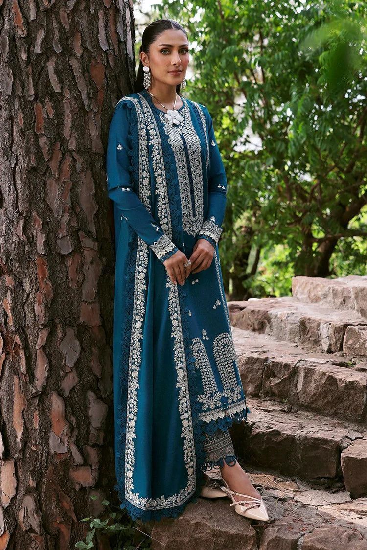 Imrozia Dhanak Embroidered 3-Piece Unstiched