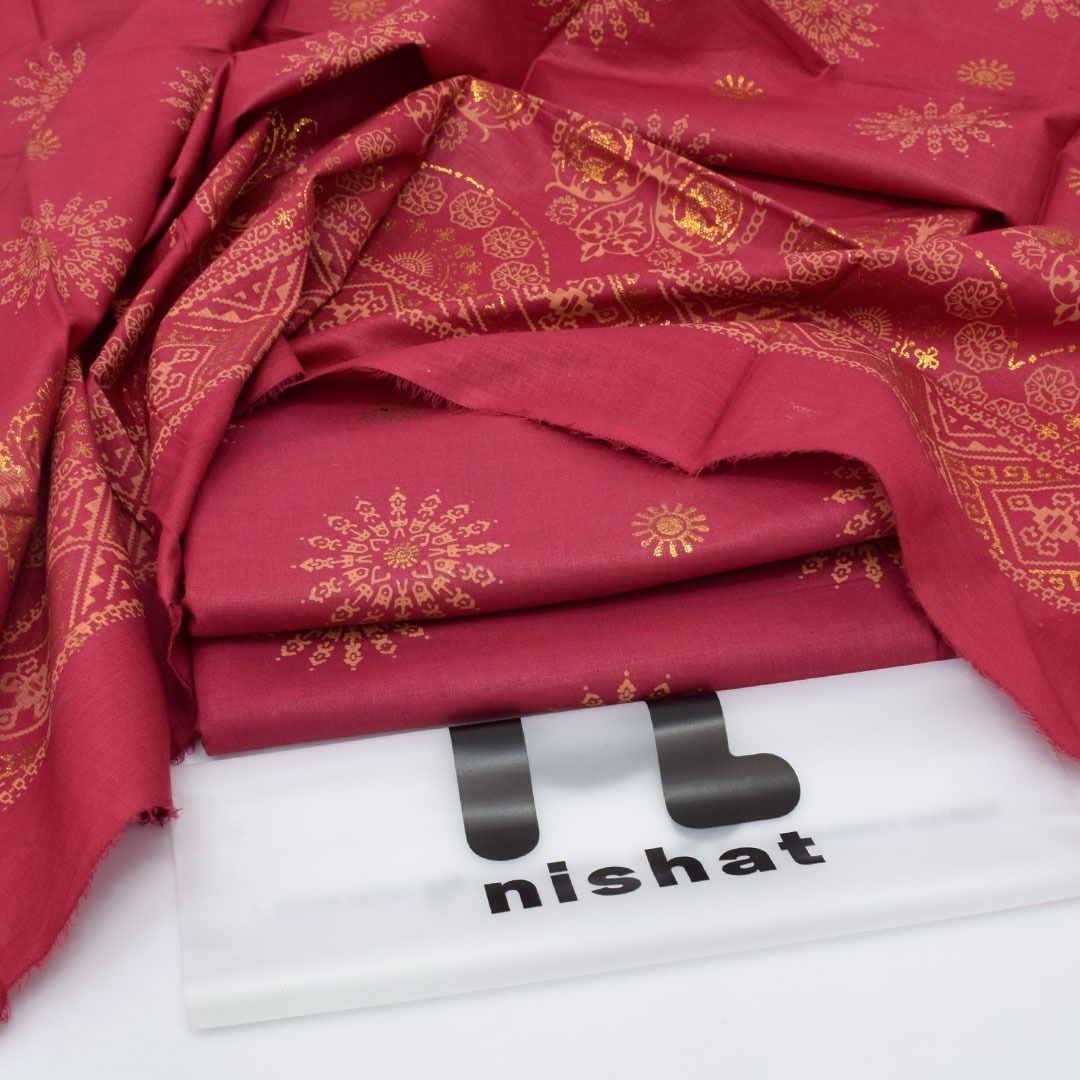 Nishat Lawn Digital Printed 3-Piece Unstiched