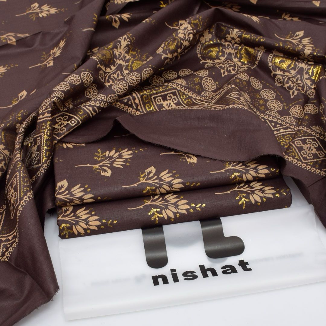 Nishat Lawn Digital Printed 3-Piece Unstiched