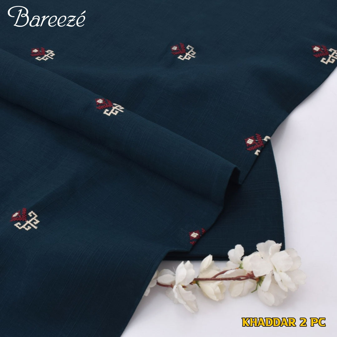 Bareeze Khadder Embroided Unstiched 2-Piece