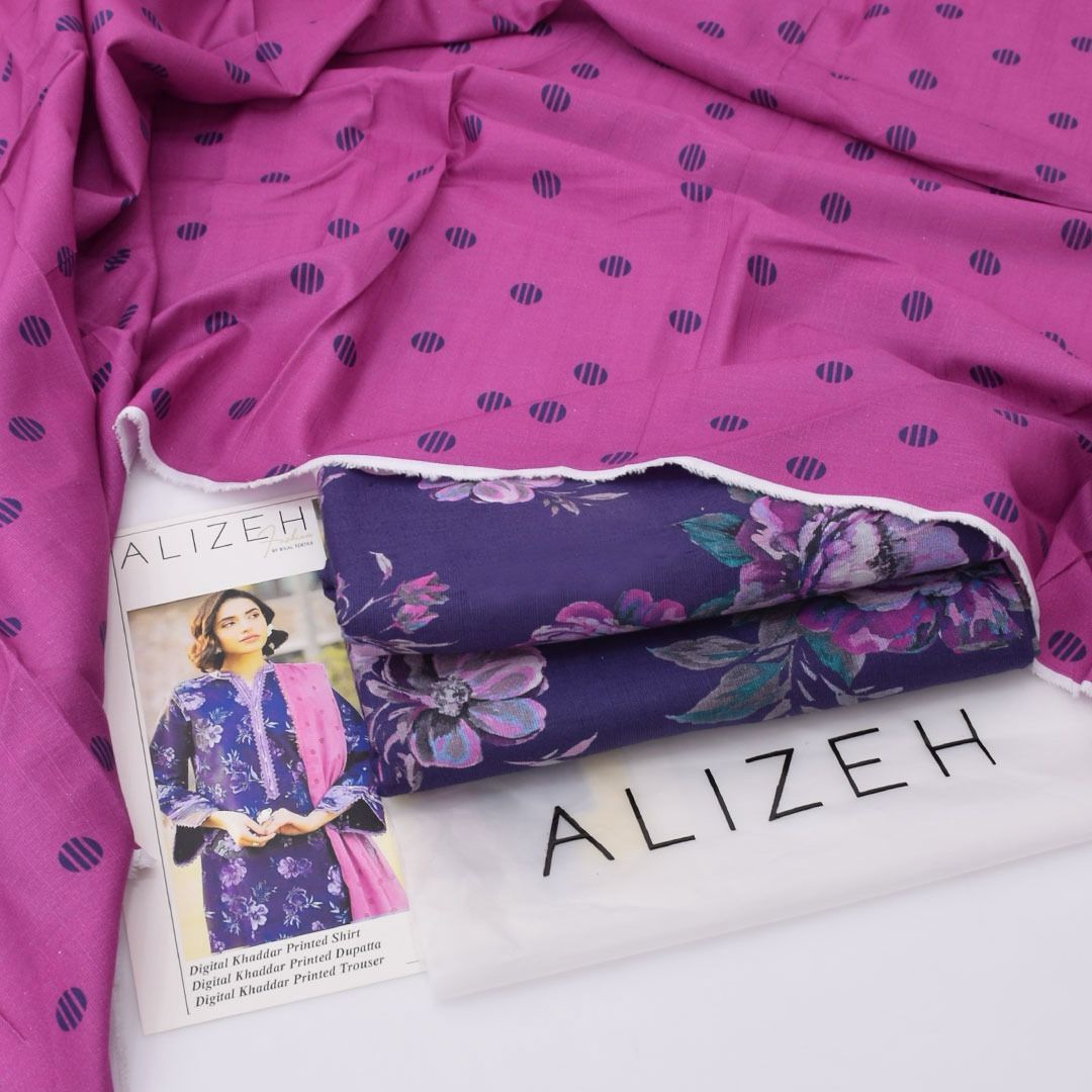 Alizeh Khadder 3-Piece Unsticted