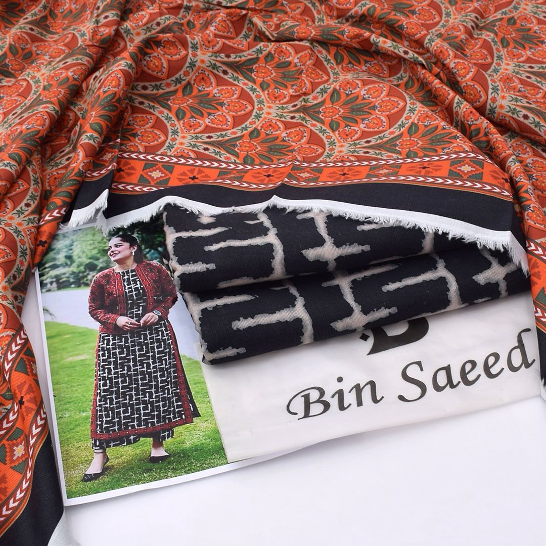 Bin Saeed Khadder 3-Piece Unstiched